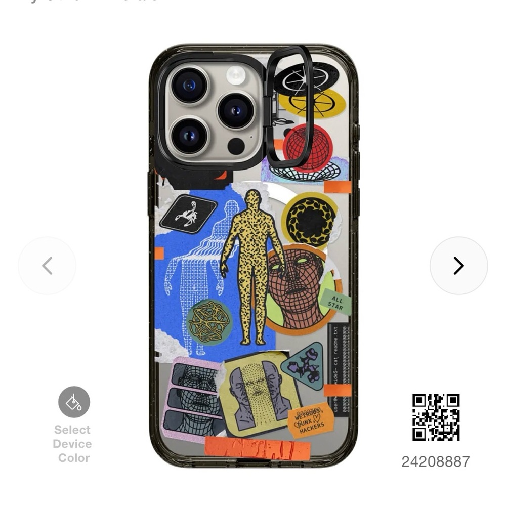 iPhone 15 Pro Max Impact Ring Stand Case MagSafe Compatible